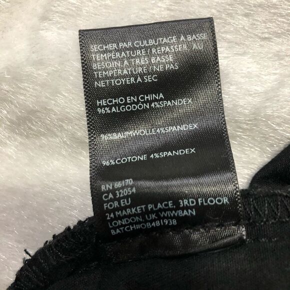 BDG Twig Ripped High-Waisted Skinny Jean - Black - Picture 5 of 10